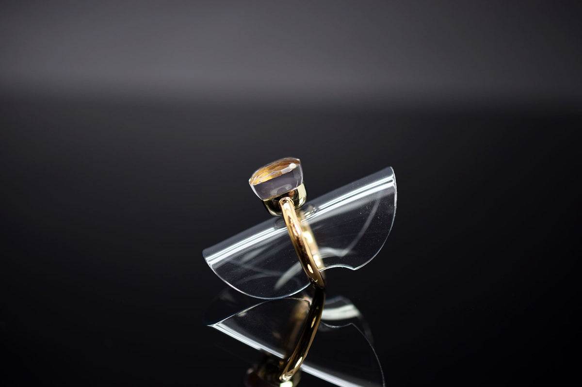 Pomellato Ring Nudo Classic - 18kt. Rosègold - Topas - Ringgröße 47