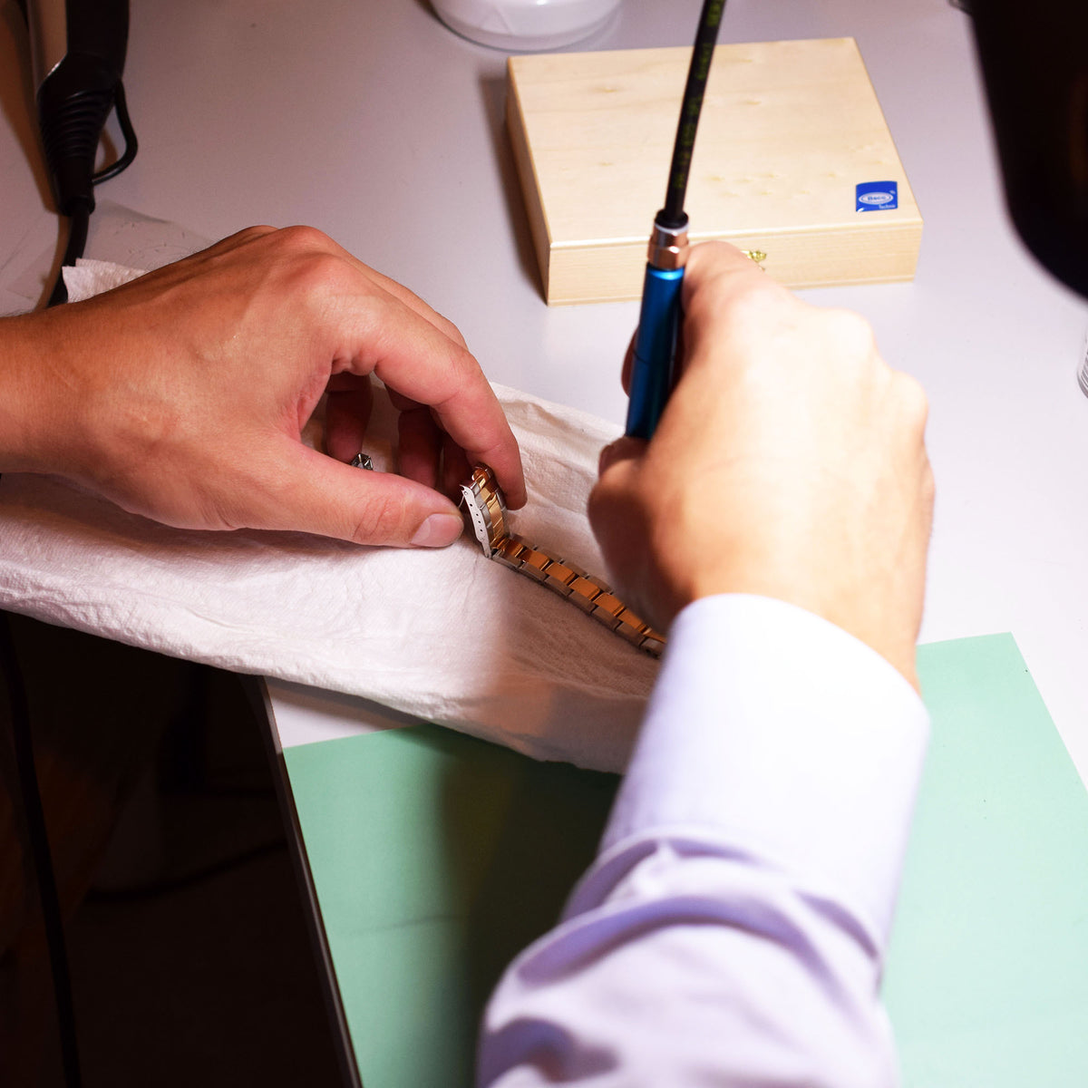 Professionelle Aufarbeitung / Politur Ihrer Rolex Armbanduhr