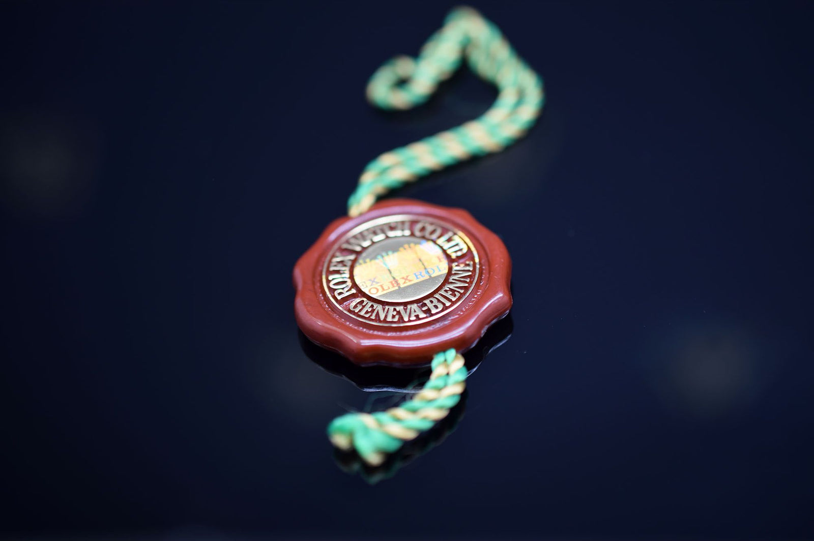 Rolex Hangtag / Siegeltag Chronometer Siegel