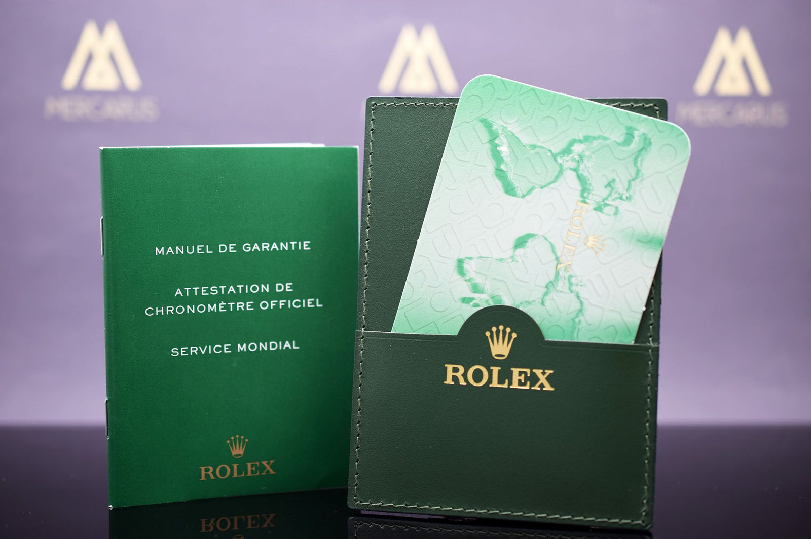 Rolex Kalender mit Lederetui & Garantieübersetzung - 2004/2005