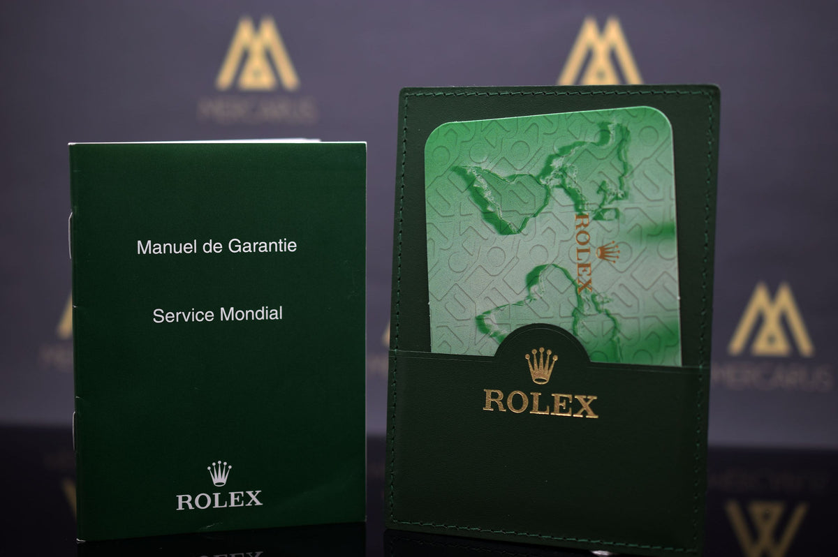 Rolex Kalender mit Lederetui &amp; Garantieübersetzung - 2006/2007