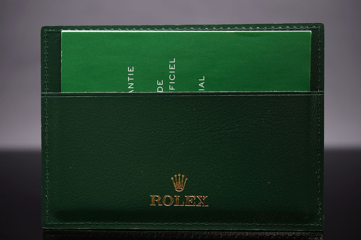 Rolex Lederetui für Rolex Garantiekarten bis 2015/2016