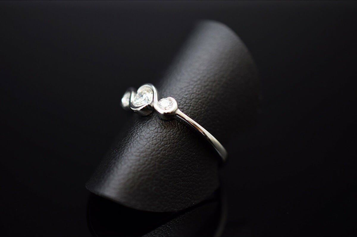 Bella Luce Diamantring aus 585er Weißgold - Ringgröße 54