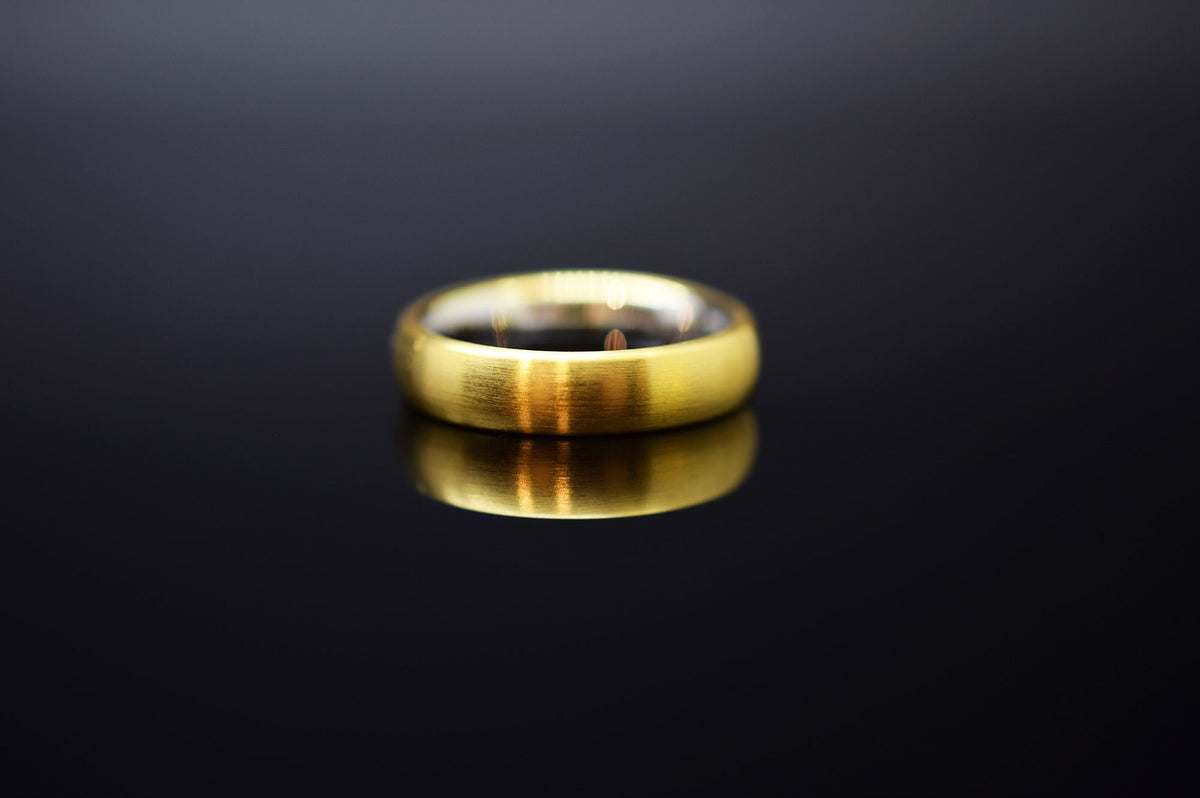 Trauringe - 585er Weiß- und Gelbgold - Modell M010