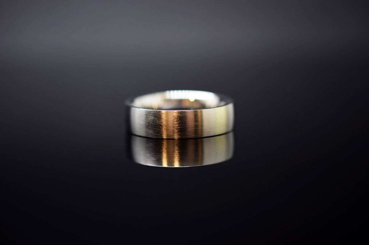 Trauringe - 585er Weißgold - 0.095 ct. Diamanten - Modell M004